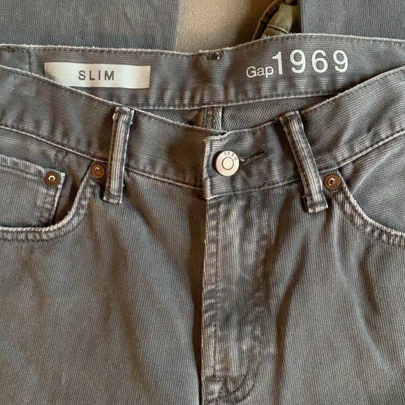 Gap Cord Pants and Green Denim Pants - Picture 3 of 6